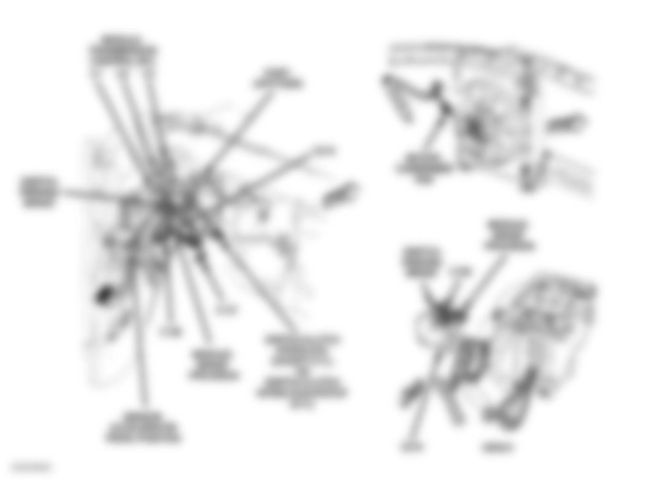 Dodge Pickup R1500 2008 - Component Locations - Engine Compartment & Left Kick Panel