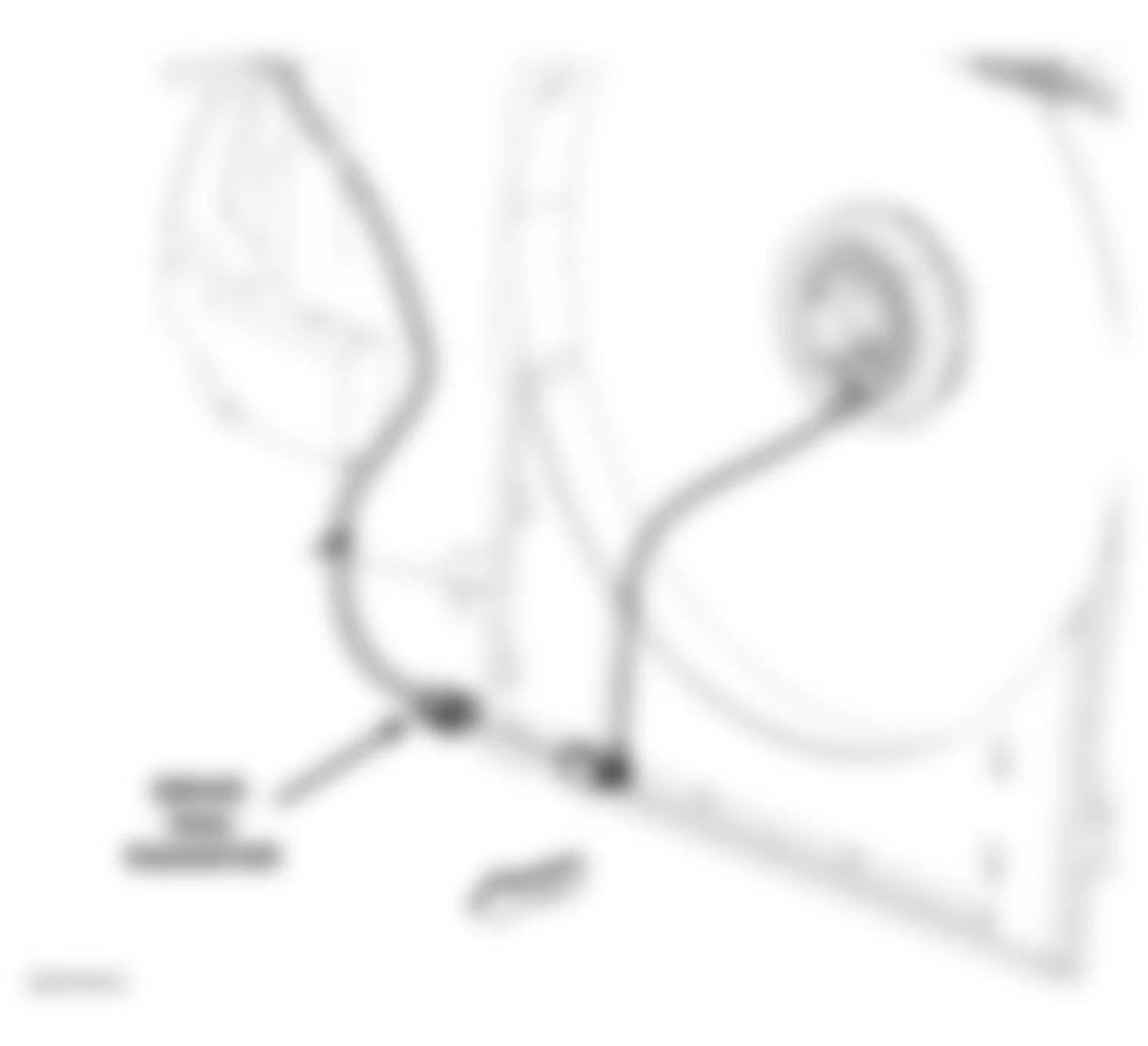 Dodge Pickup R1500 2008 - Component Locations - Front Of Engine Compartment