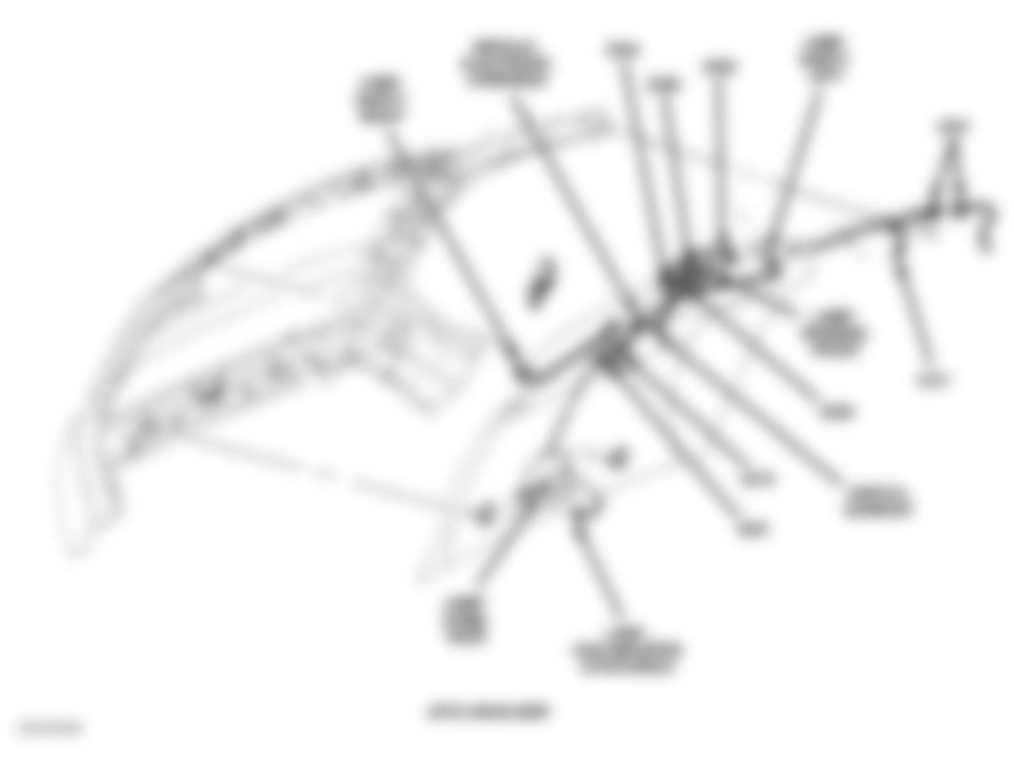 Dodge Pickup R1500 2008 - Component Locations - Headliner