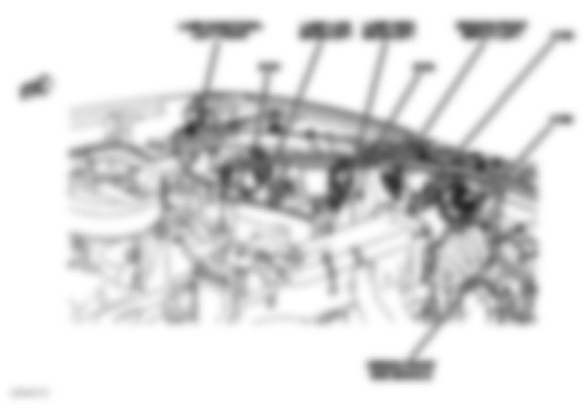 Dodge Avenger R/T 2009 - Component Locations -  Left Front Of Engine Compartment
