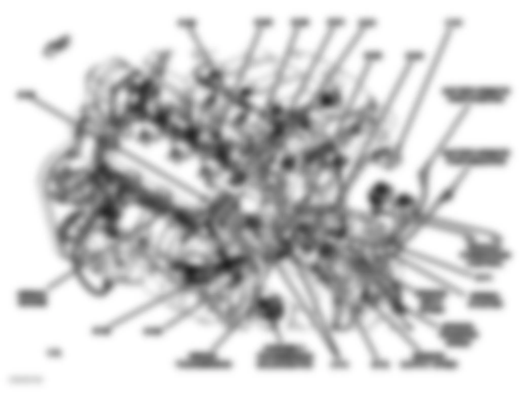 Dodge Avenger R/T 2009 - Component Locations -  Left Side Of Engine (3.5L)