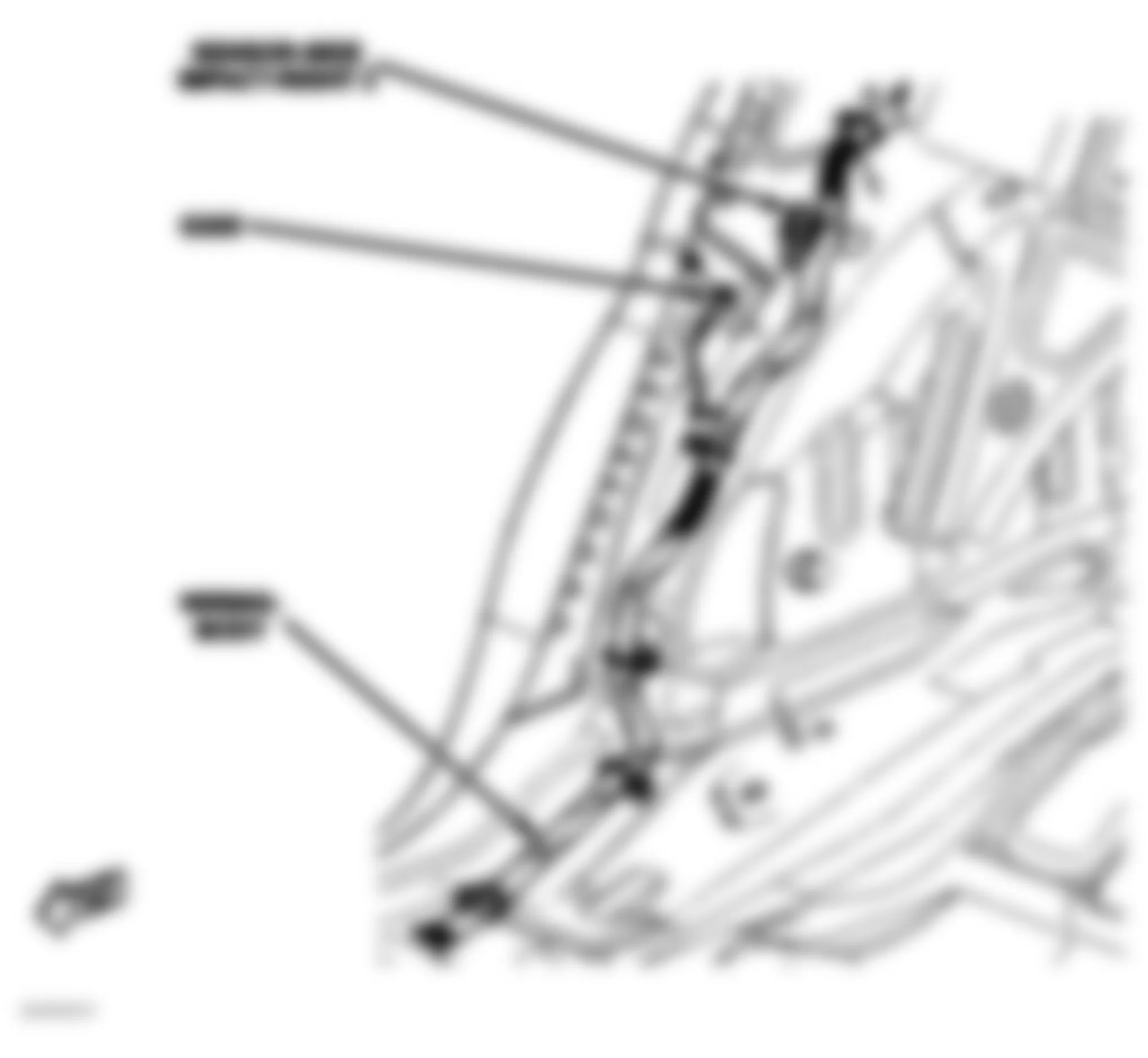 Dodge Avenger R/T 2009 - Component Locations -  Right Rear Quarterpanel (Except Convertible)