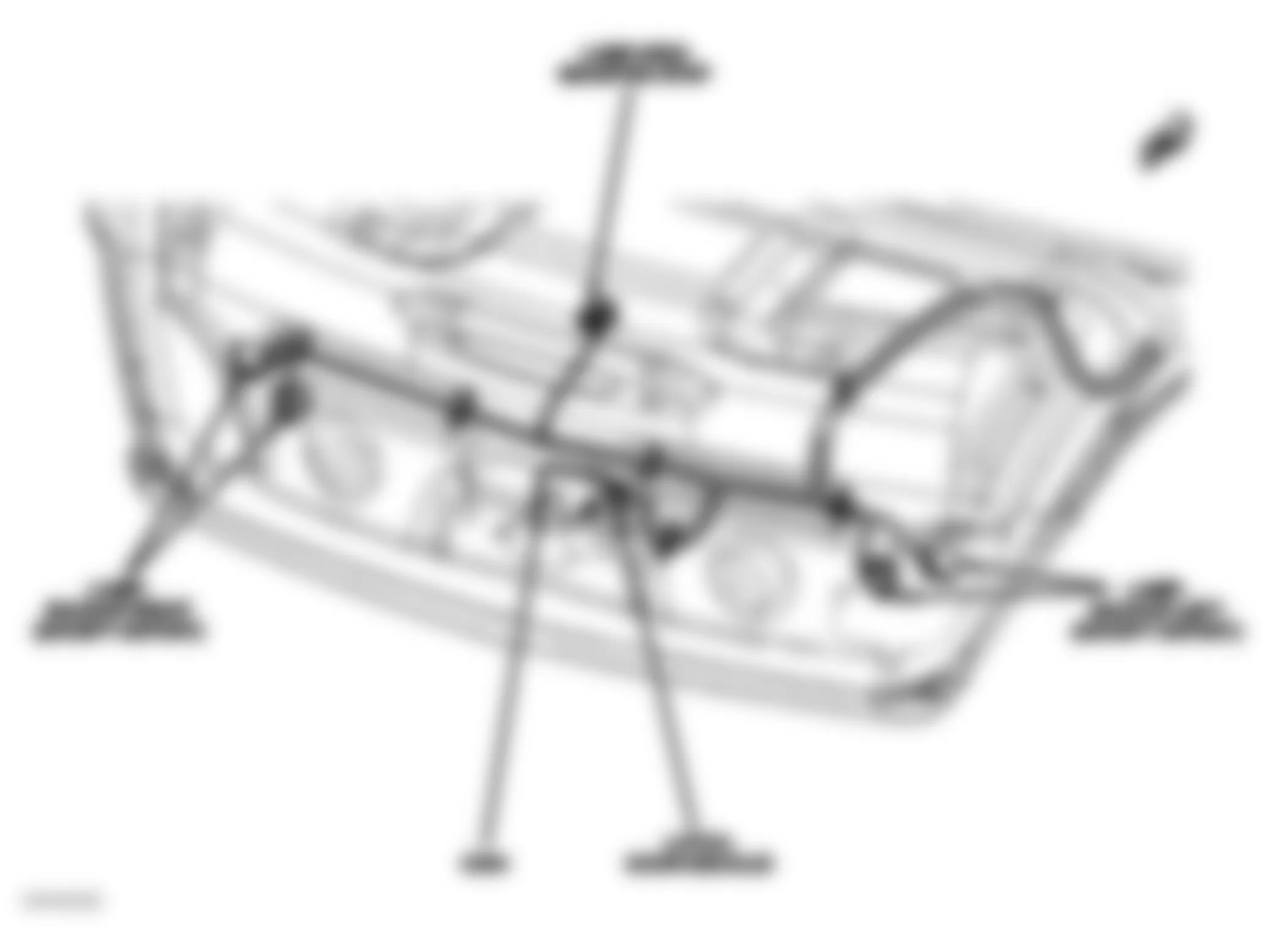Dodge Avenger R/T 2009 - Component Locations -  Decklid