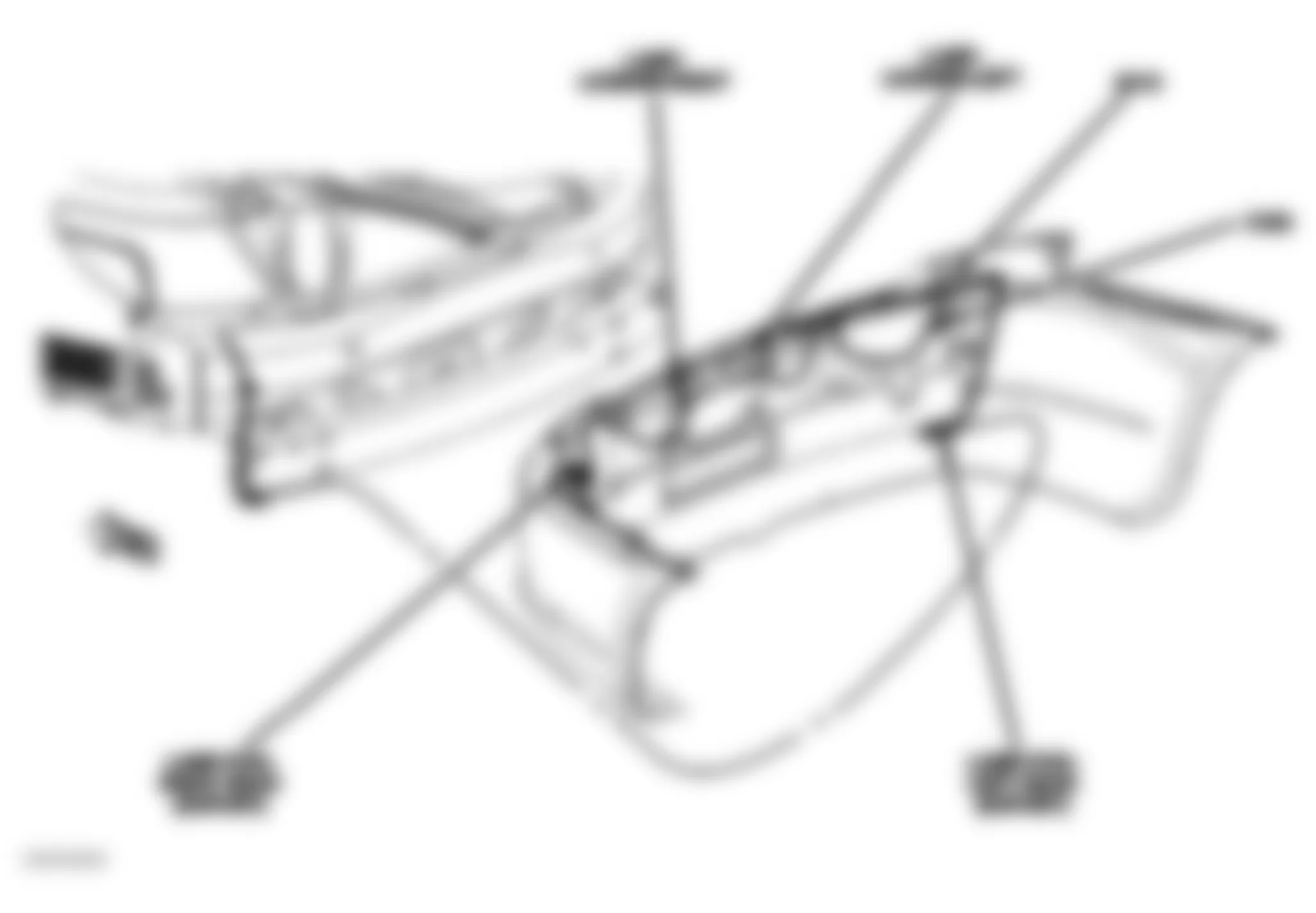Dodge Avenger R/T 2009 - Component Locations -  Rear Fascia