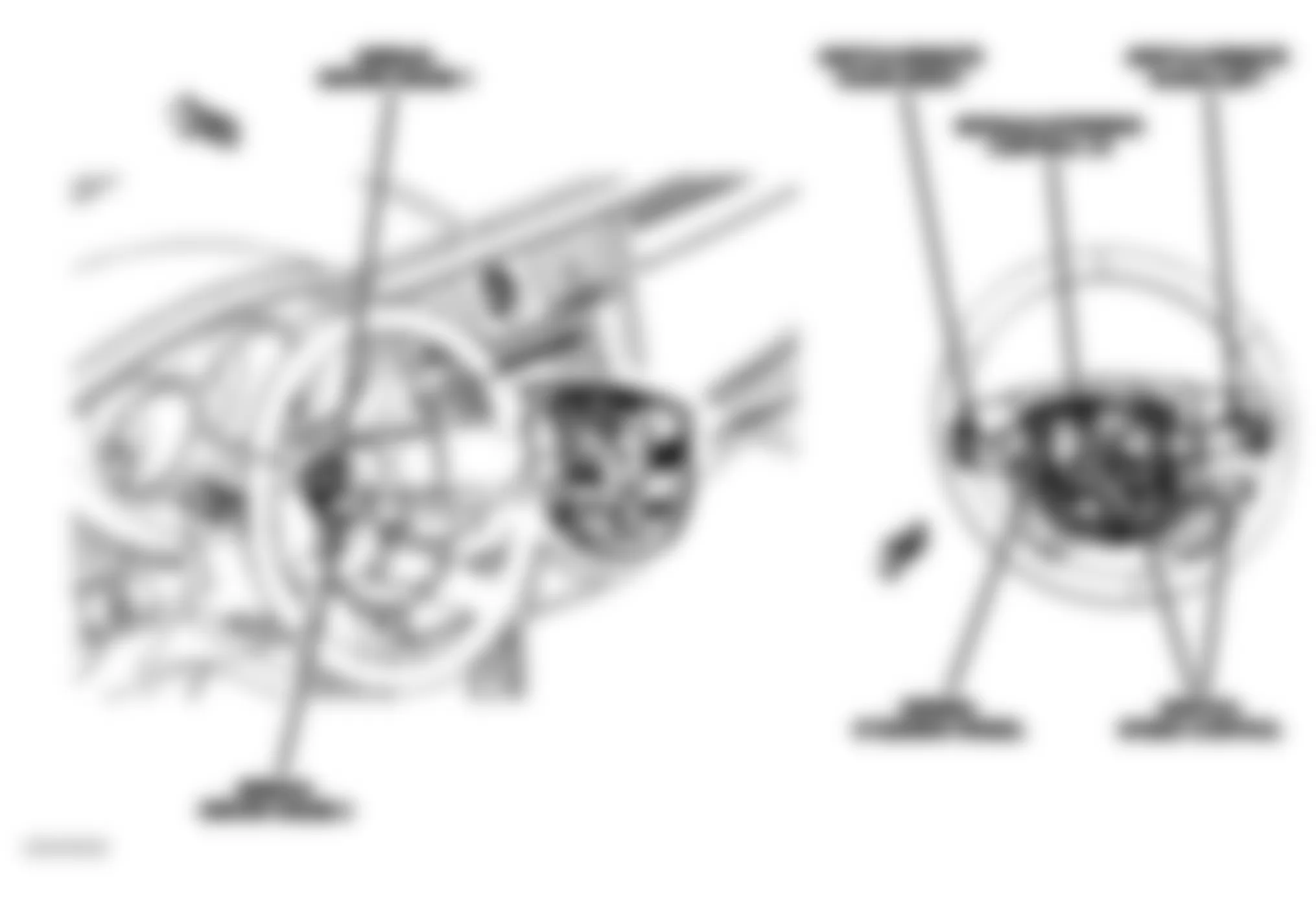 Dodge Avenger SXT 2009 - Component Locations -  Steering Wheel