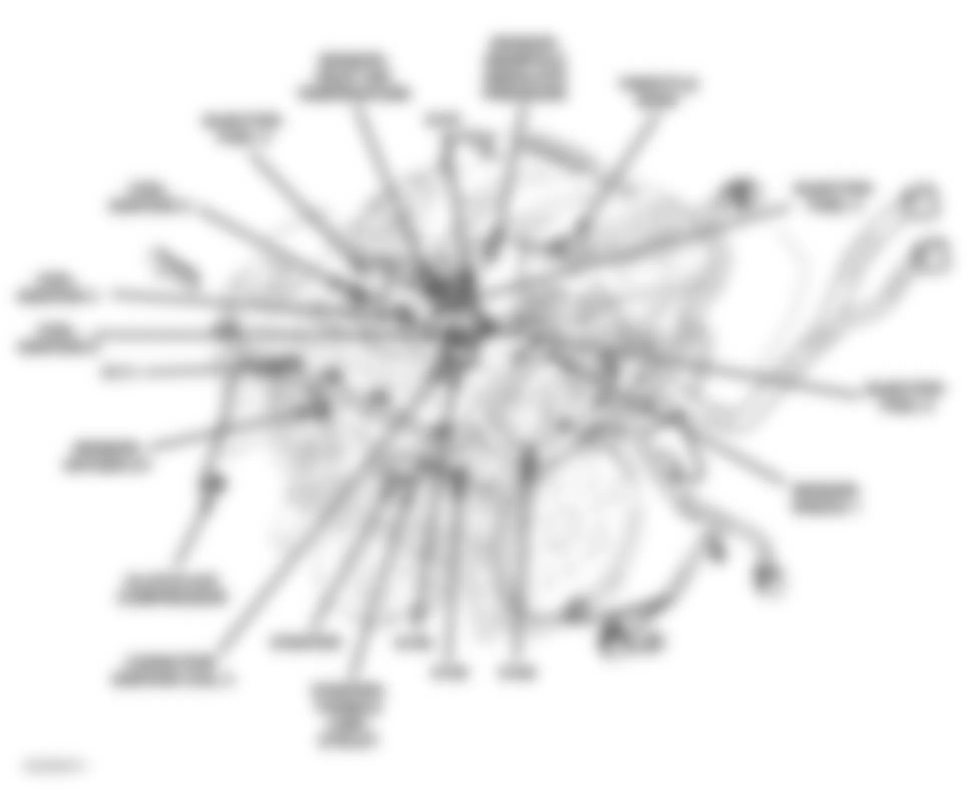 Dodge Challenger R/T 2009 - Component Locations -  Right Rear Of Engine (2.7L)