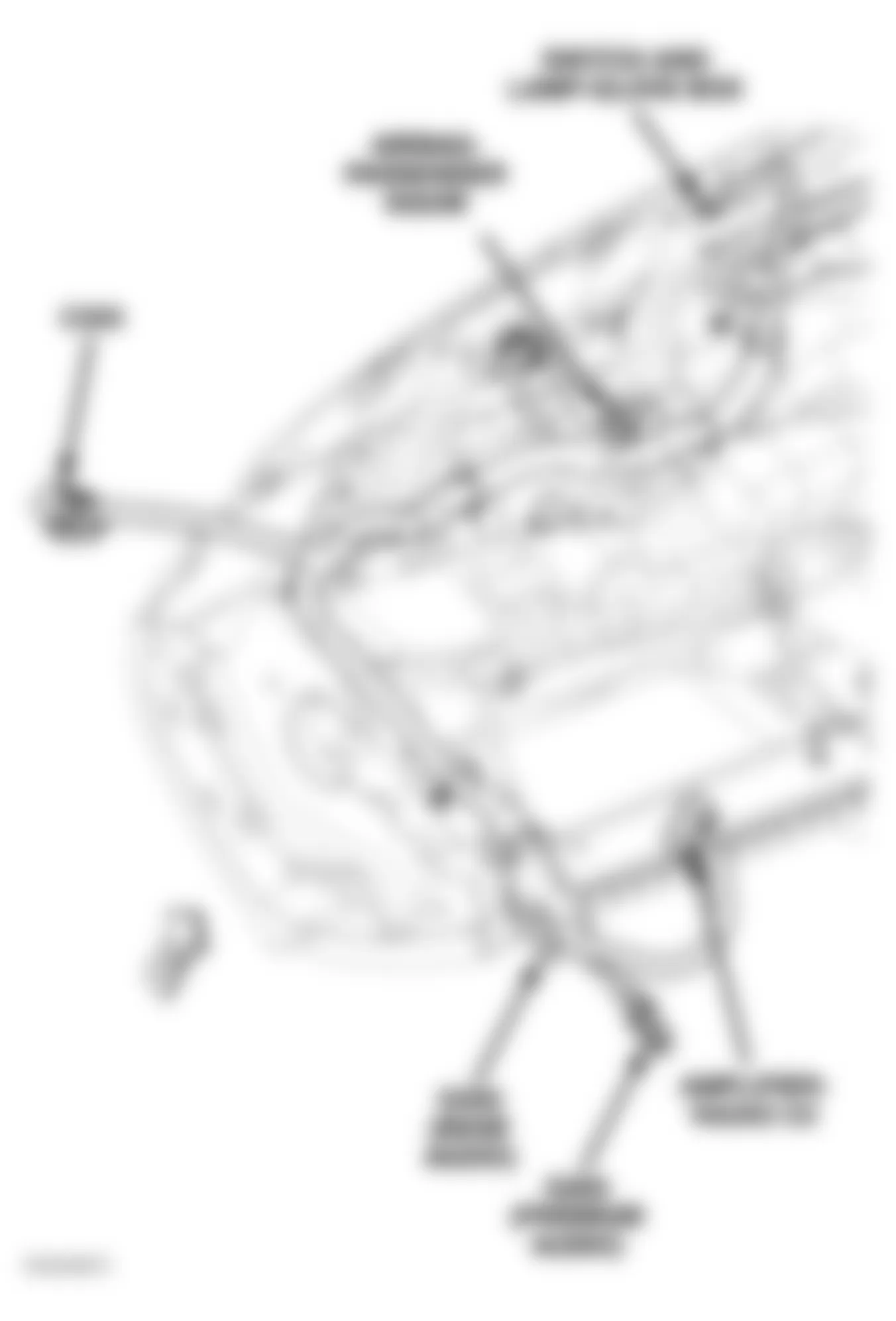 Dodge Dakota 2009 - Component Locations -  Right Side Of Dash