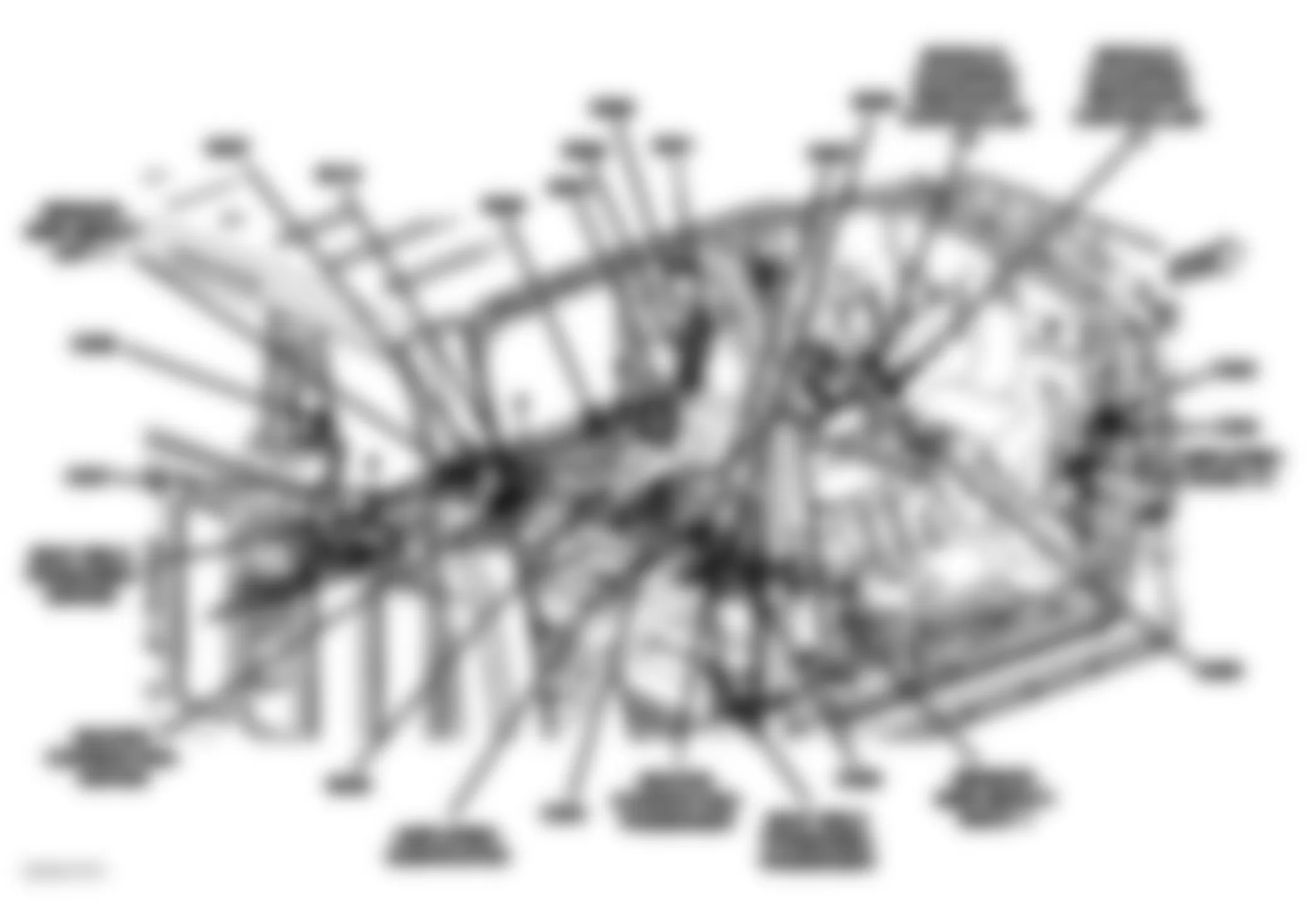 Dodge Dakota 2009 - Component Locations -  Body (Crew Cab)