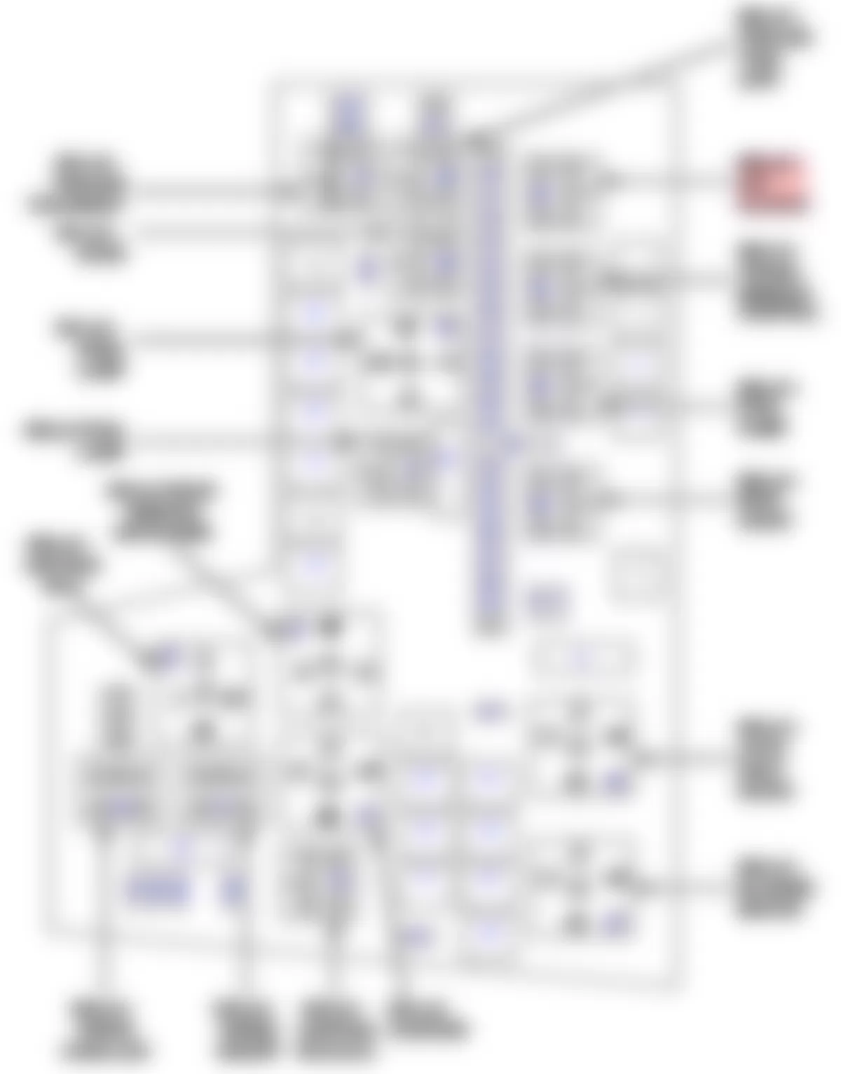Dodge Dakota 2009 - Component Locations -  Integrated Power Module