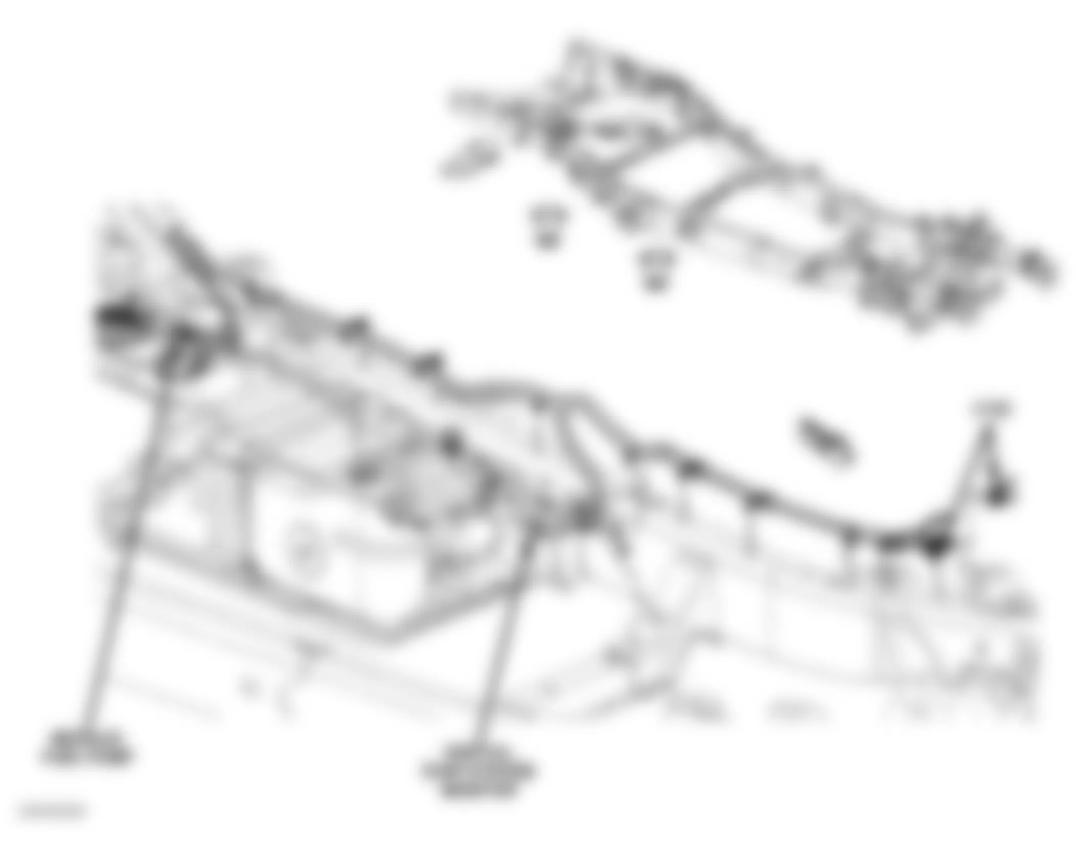 Dodge Durango Hybrid 2009 - Component Locations -  Left Rear Of Chassis