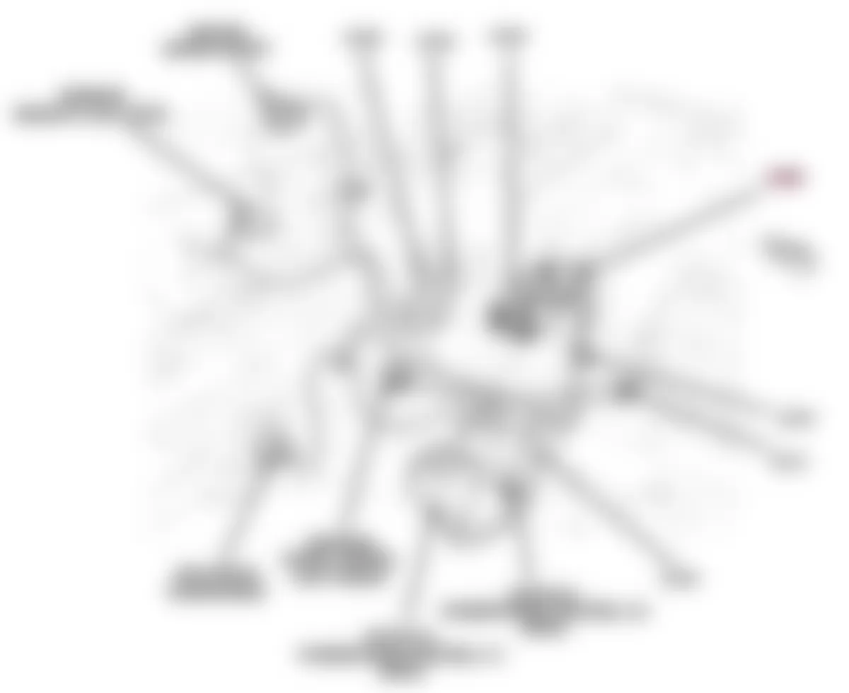 Dodge Journey R/T 2009 - Component Locations -  Left Rear Of Engine Compartment