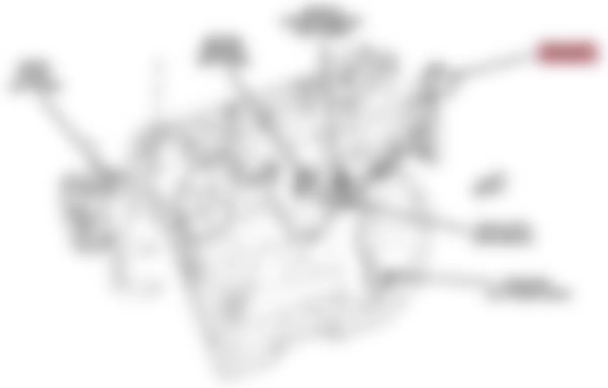 Dodge Journey R/T 2009 - Component Locations -  Left Rear Door (Right Rear Similar)