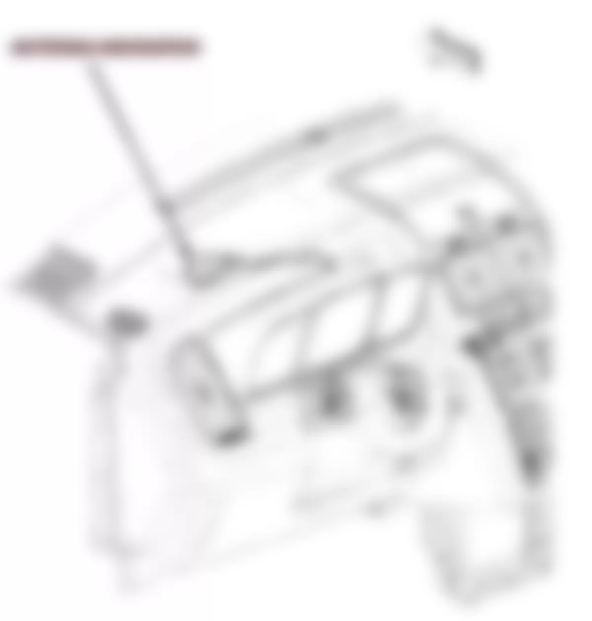 Dodge Journey SE 2009 - Component Locations -  Left Side Of Dash