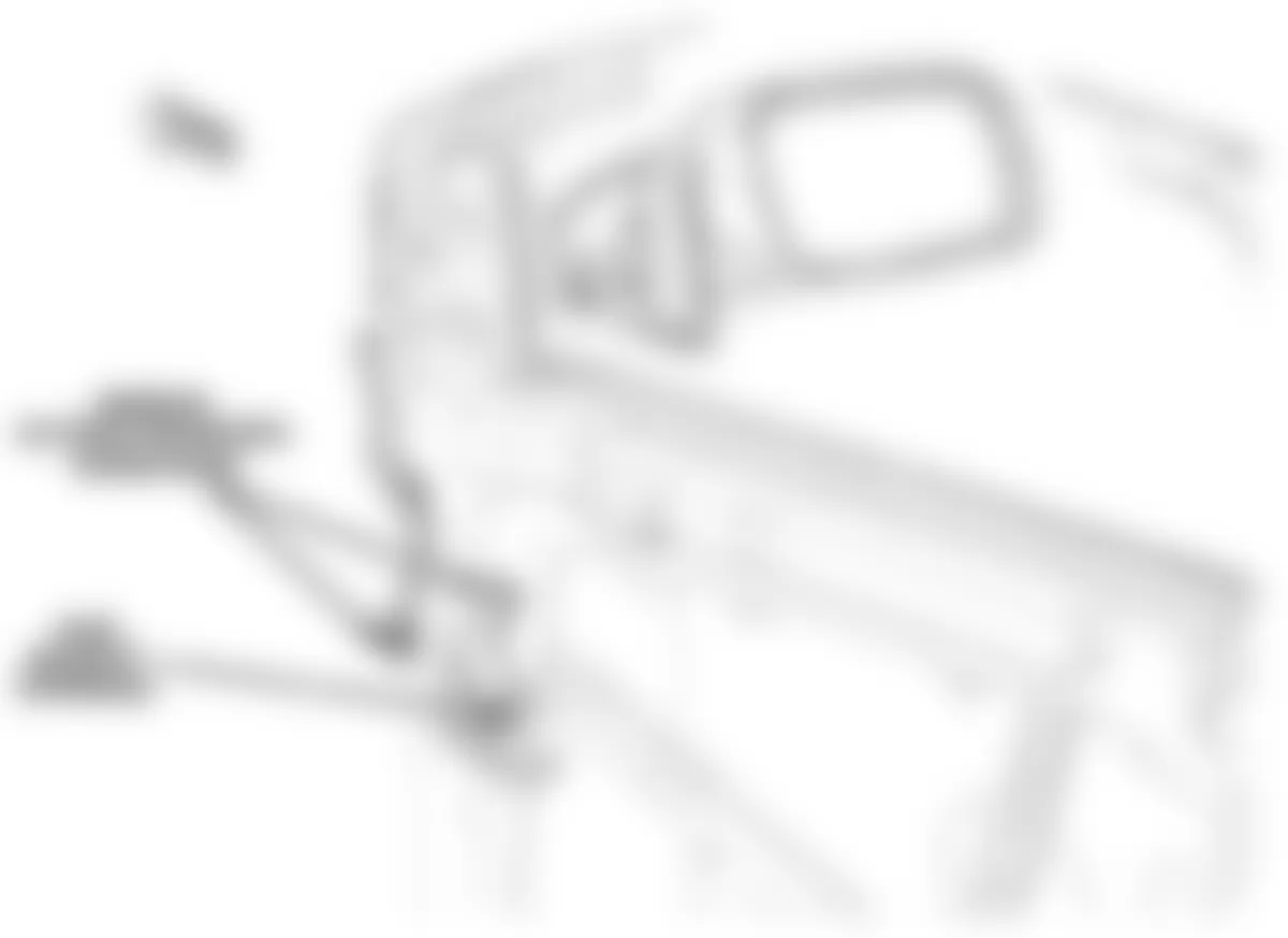 Dodge Journey SE 2009 - Component Locations -  Front Passengers Door (Drivers Similar)