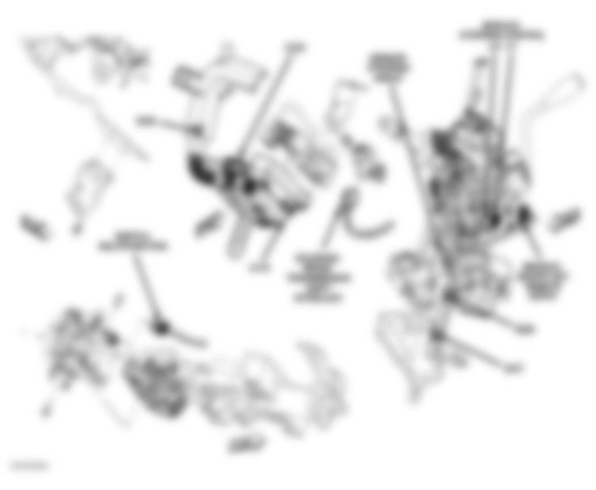 Dodge Pickup R2500 2009 - Component Locations -  Steering Column