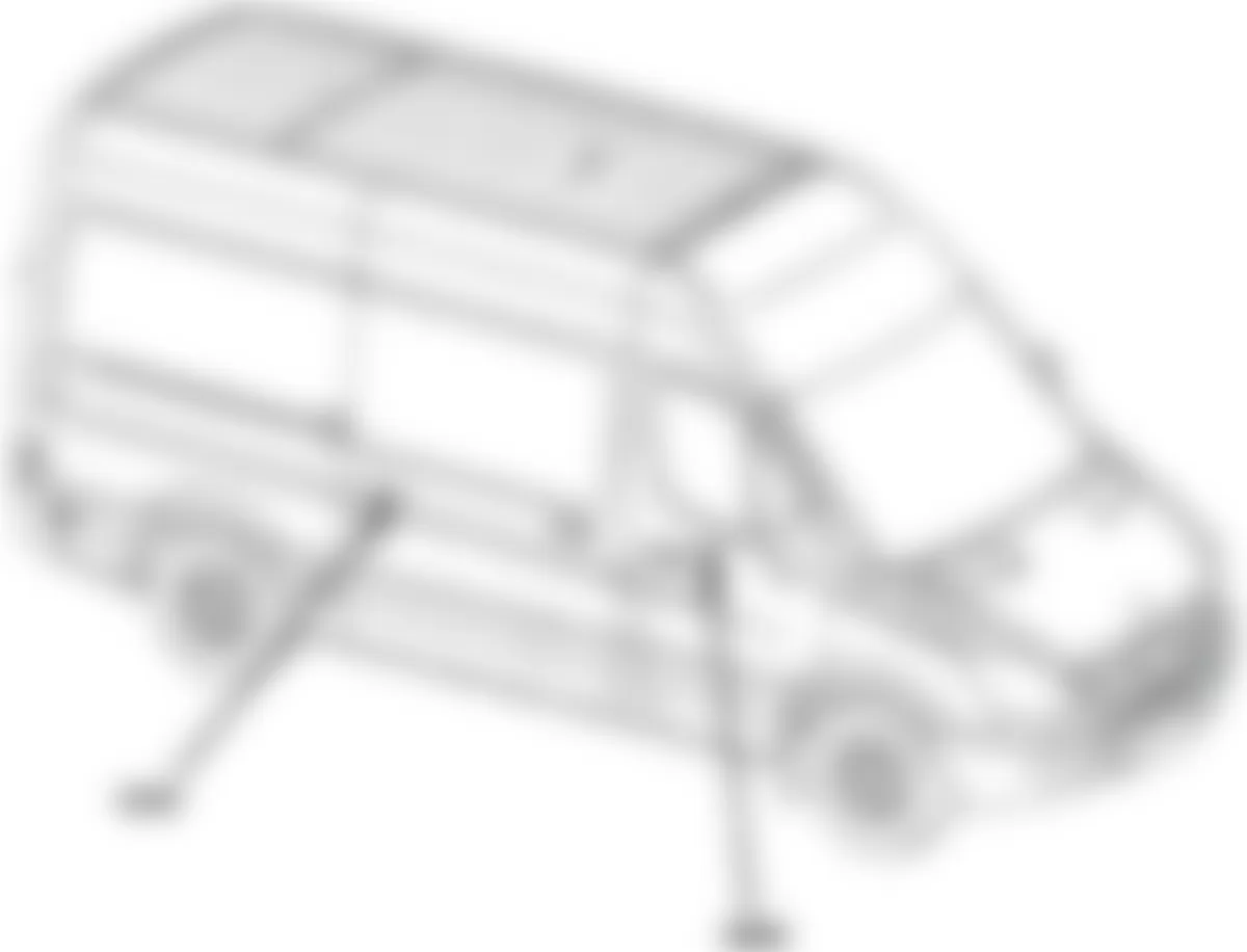 Dodge Sprinter 2500 2009 - Component Locations -  Right Side Of Vehicle