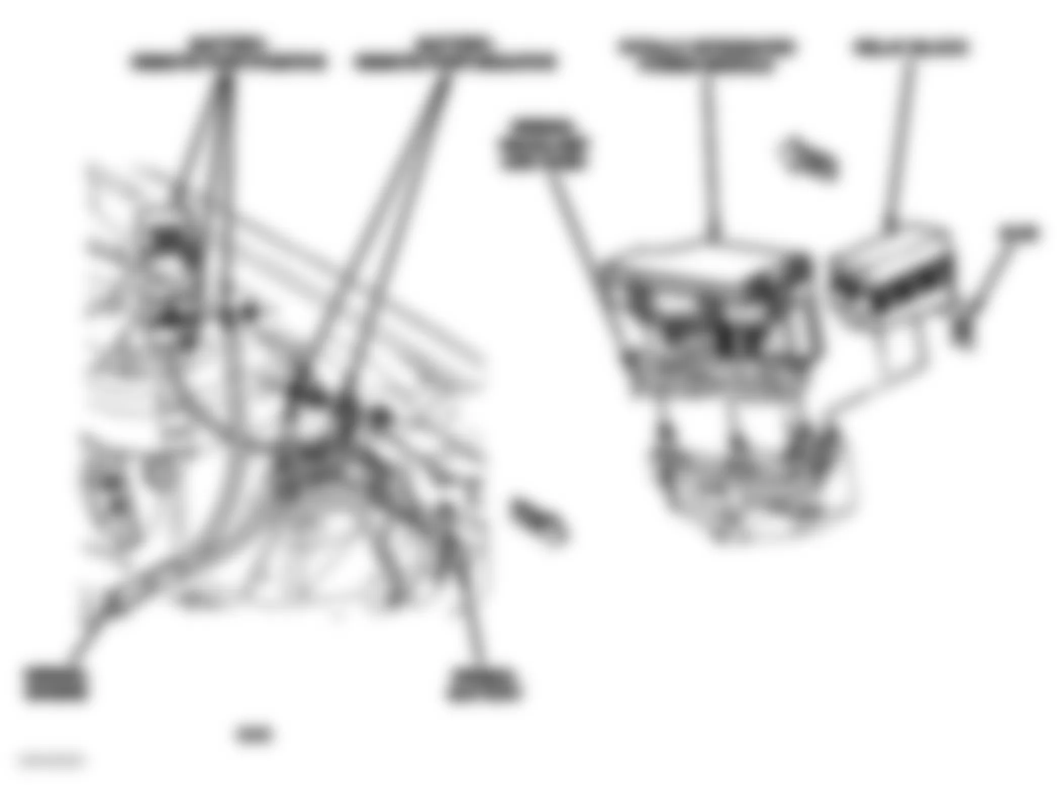 Dodge Avenger Express 2010 - Component Locations -  Left Side Of Engine Compartment