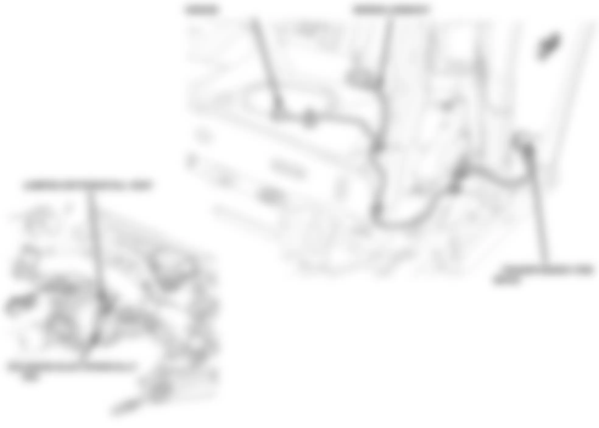 Dodge Caliber Rush 2010 - Component Locations - Right Rear Underbody