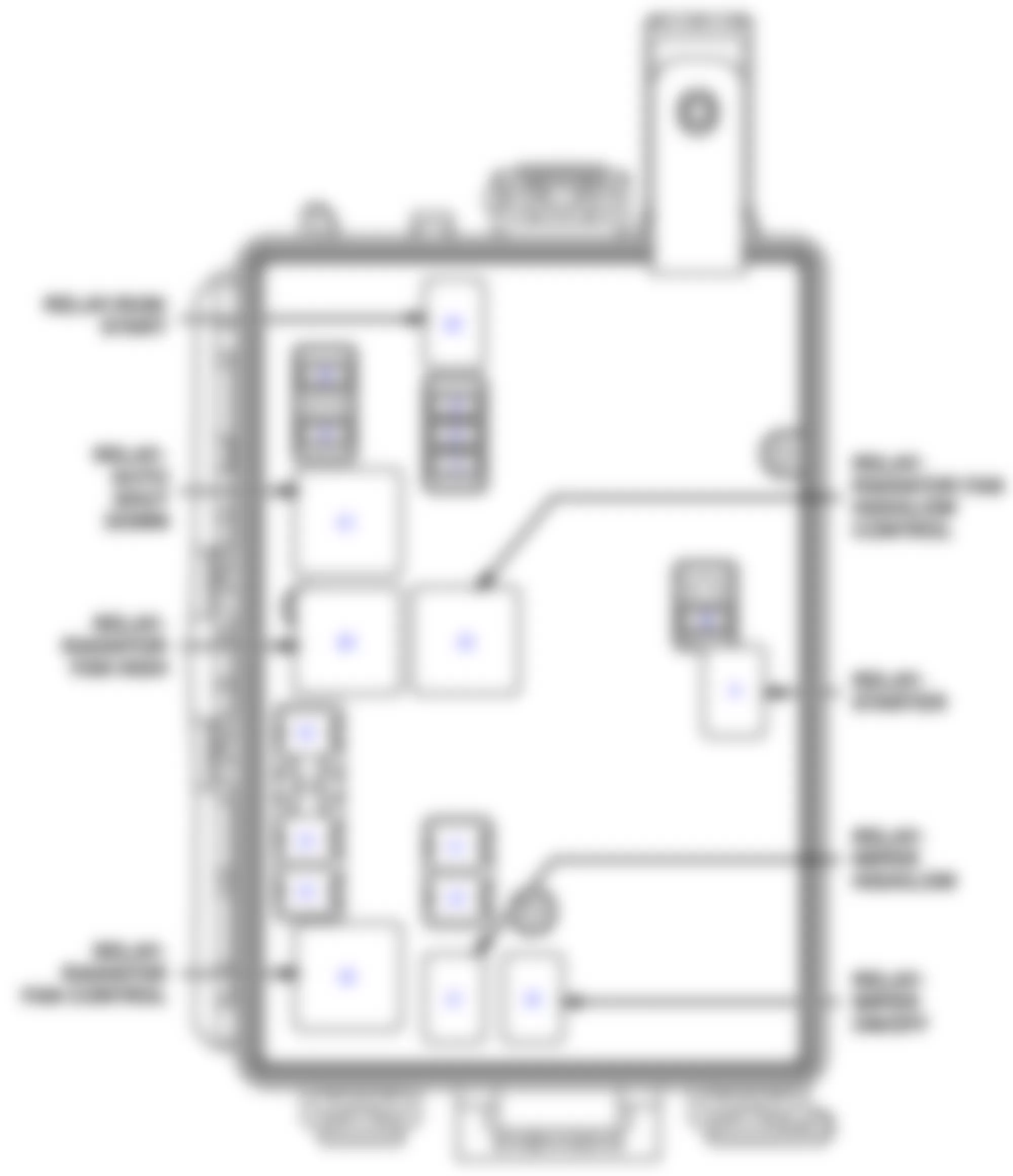Dodge Challenger SE 2010 - Component Locations -  Totally Integrated Power Module