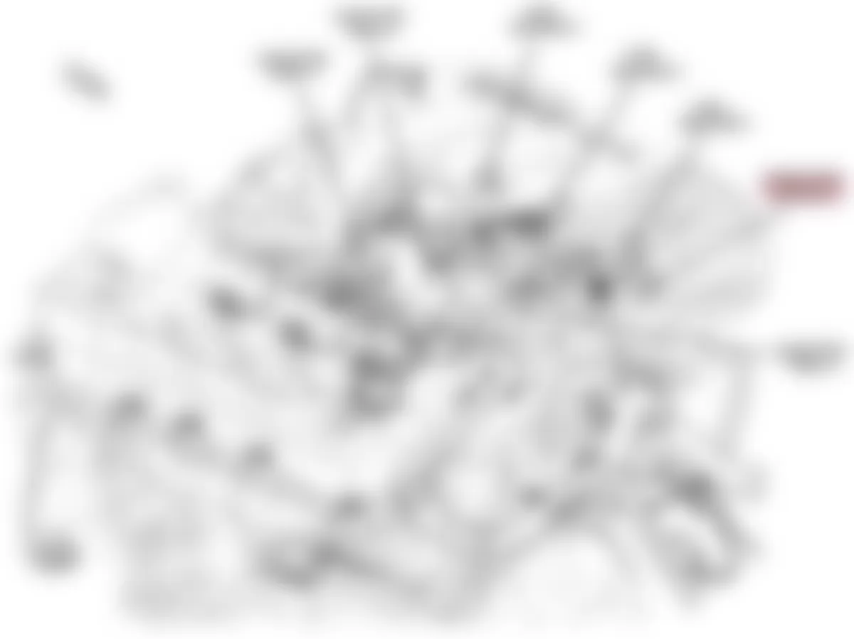 Dodge Charger SXT 2010 - Component Locations -  Top Of Engine (2.7L & 3.5L)