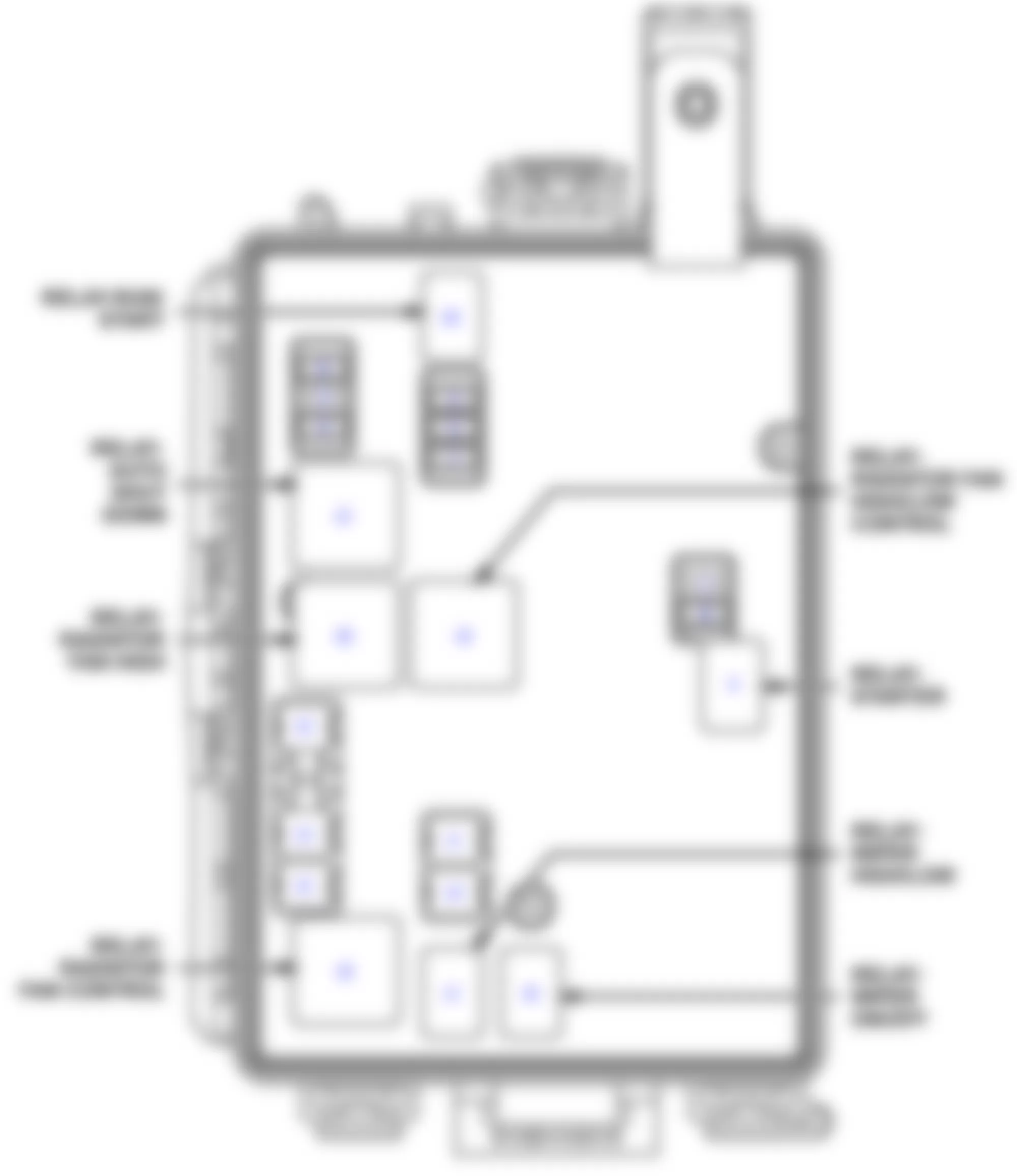 Dodge Charger SXT 2010 - Component Locations -  Totally Integrated Power Module