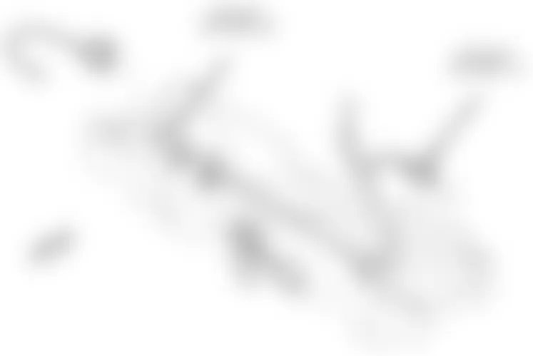 Dodge Charger SXT 2010 - Component Locations -  Oxygen Sensors (2.7L & 3.5L)