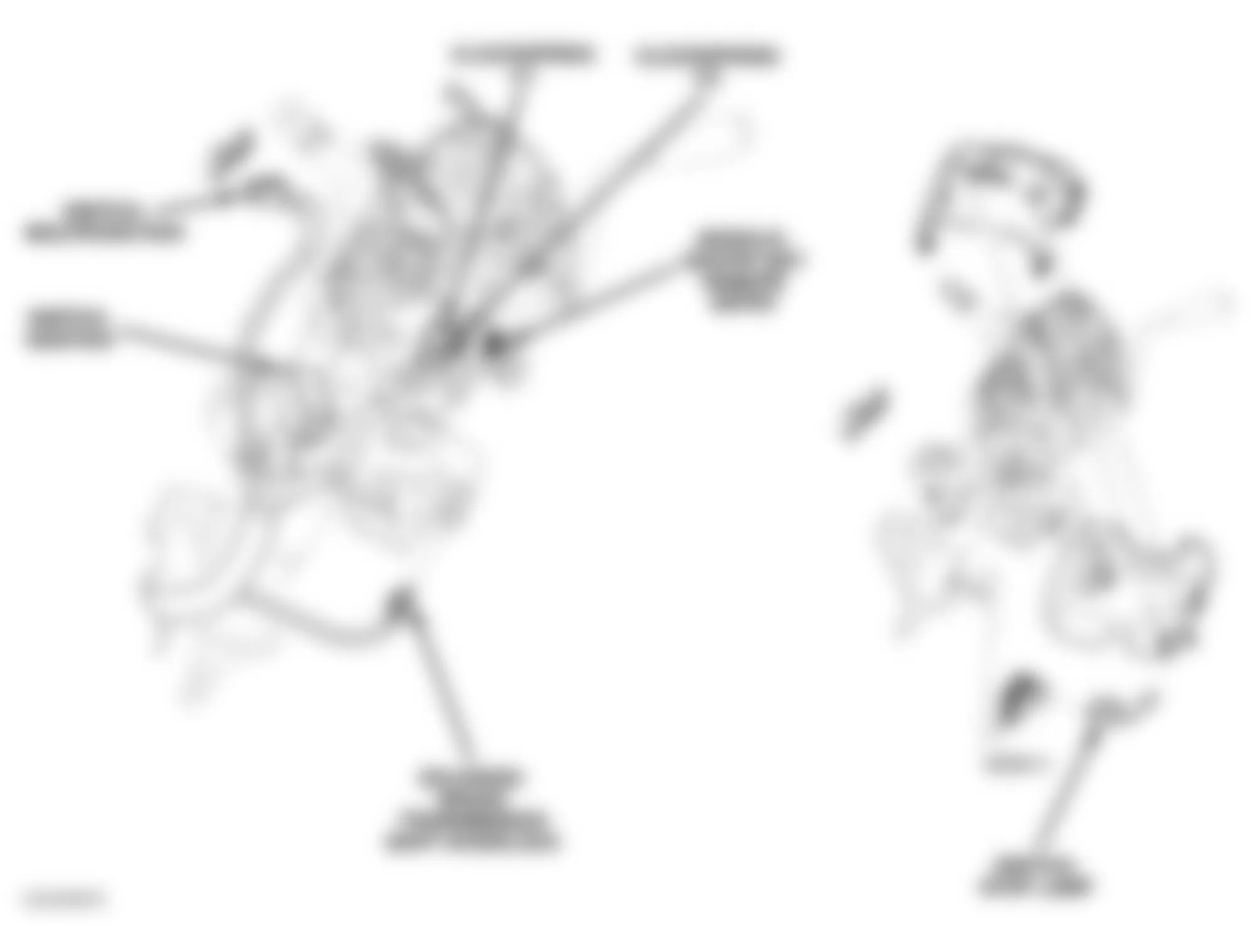 Dodge Dakota 2010 - Component Locations -  Steering Column