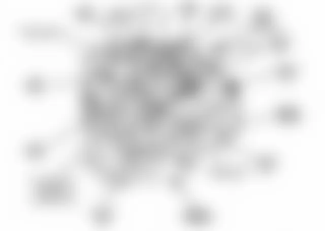 Dodge Dakota 2010 - Component Locations -  Top Right Of Engine