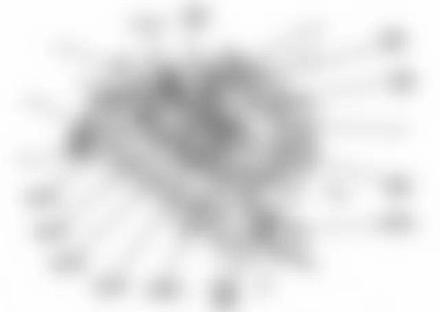 Dodge Dakota 2010 - Component Locations -  Top Left Of Engine