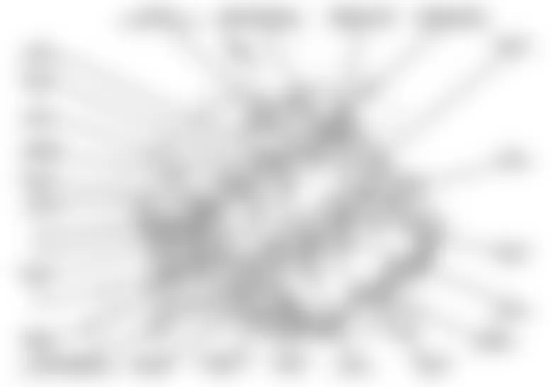 Dodge Grand Caravan C/V 2010 - Component Locations -  Top Of Engine (4.0L)