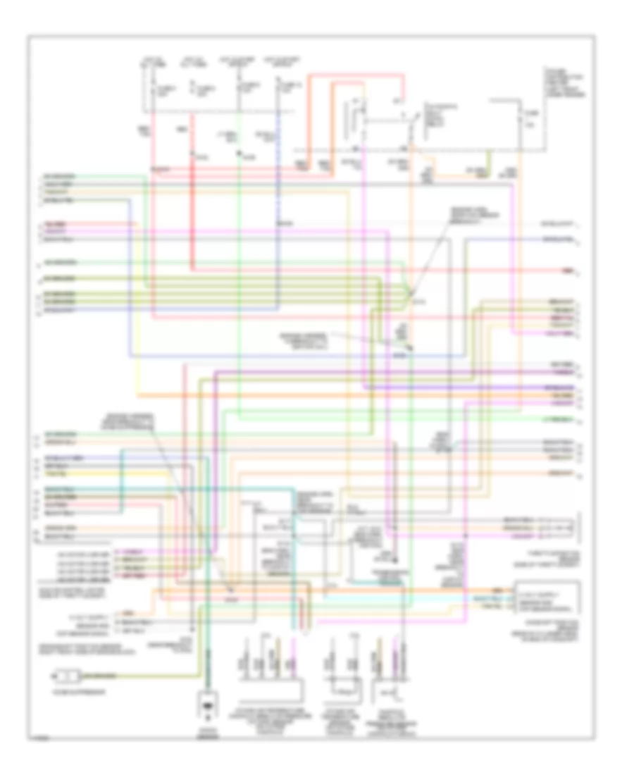 2 0L Engine Performance Wiring Diagrams 2 of 3 for Dodge Stratus ES 1999