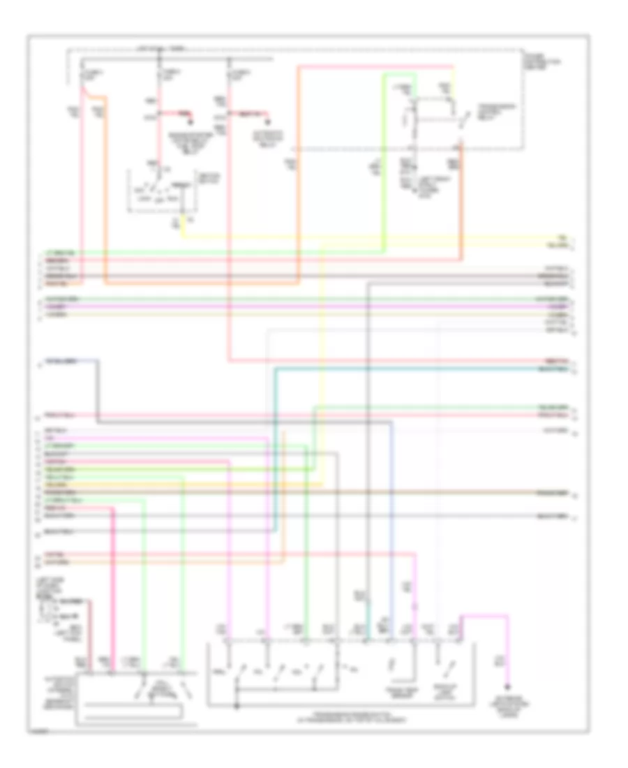 A T Wiring Diagram 2 of 3 for Dodge Stratus ES 1999