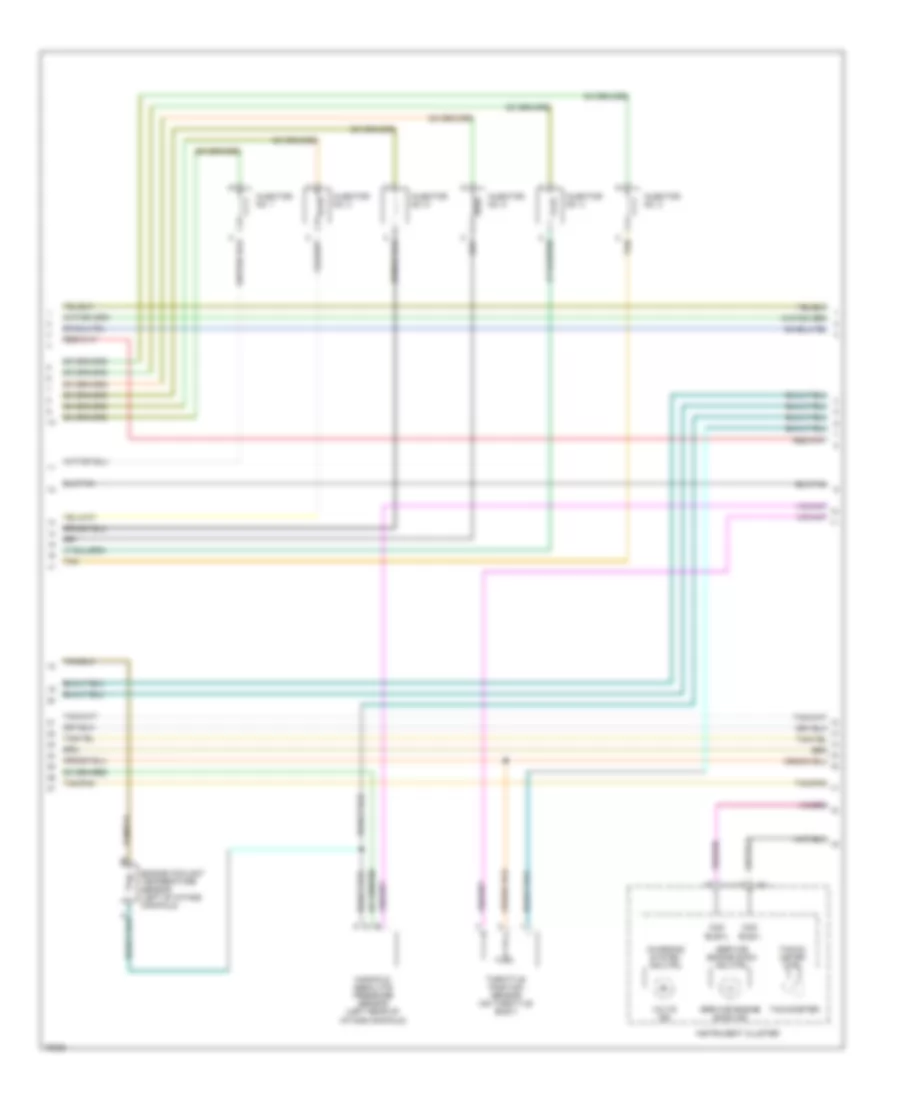 3.3L CNG, Engine Performance Wiring Diagrams (2 of 3) for Dodge Grand Caravan SE 1996
