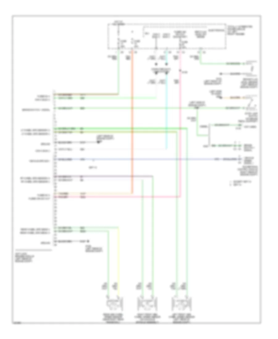 All Wheel ABS Wiring Diagram for Dodge Cab  Chassis R2006 3500