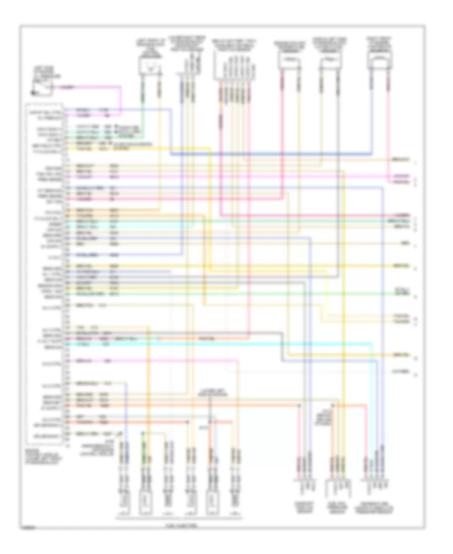 5.9L Diesel, Engine Performance Wiring Diagram (1 of 4) for Dodge Cab  Chassis R3500 2006