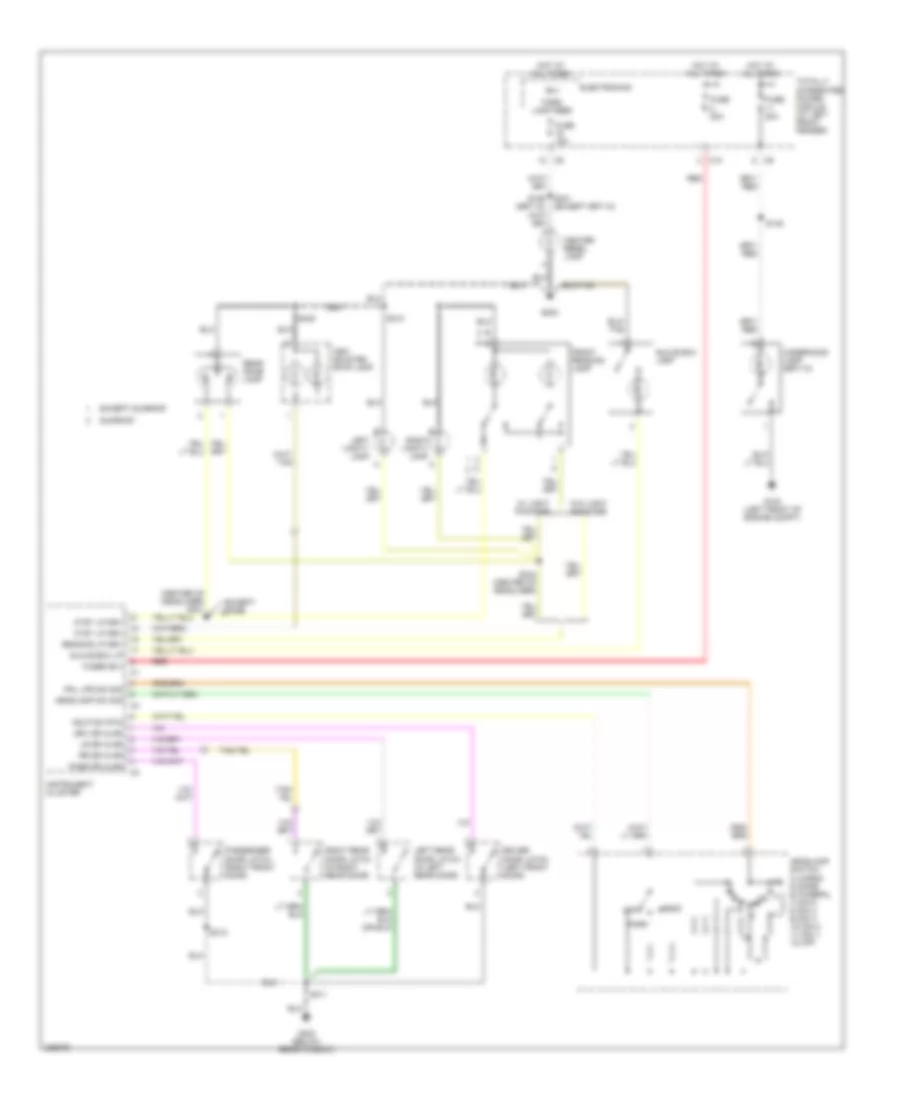 Courtesy Lamps Wiring Diagram for Dodge Cab  Chassis R2006 3500