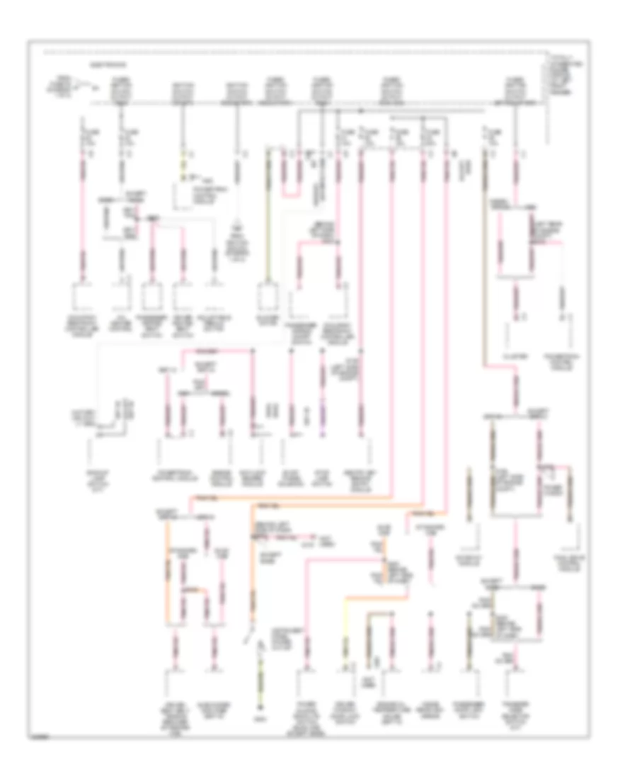 Power Distribution Wiring Diagram (2 of 2) for Dodge Cab  Chassis R3500 2006