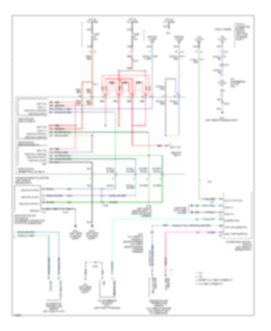 Automatic A C Wiring Diagram 2 of 2 for Dodge Avenger SXT 2013