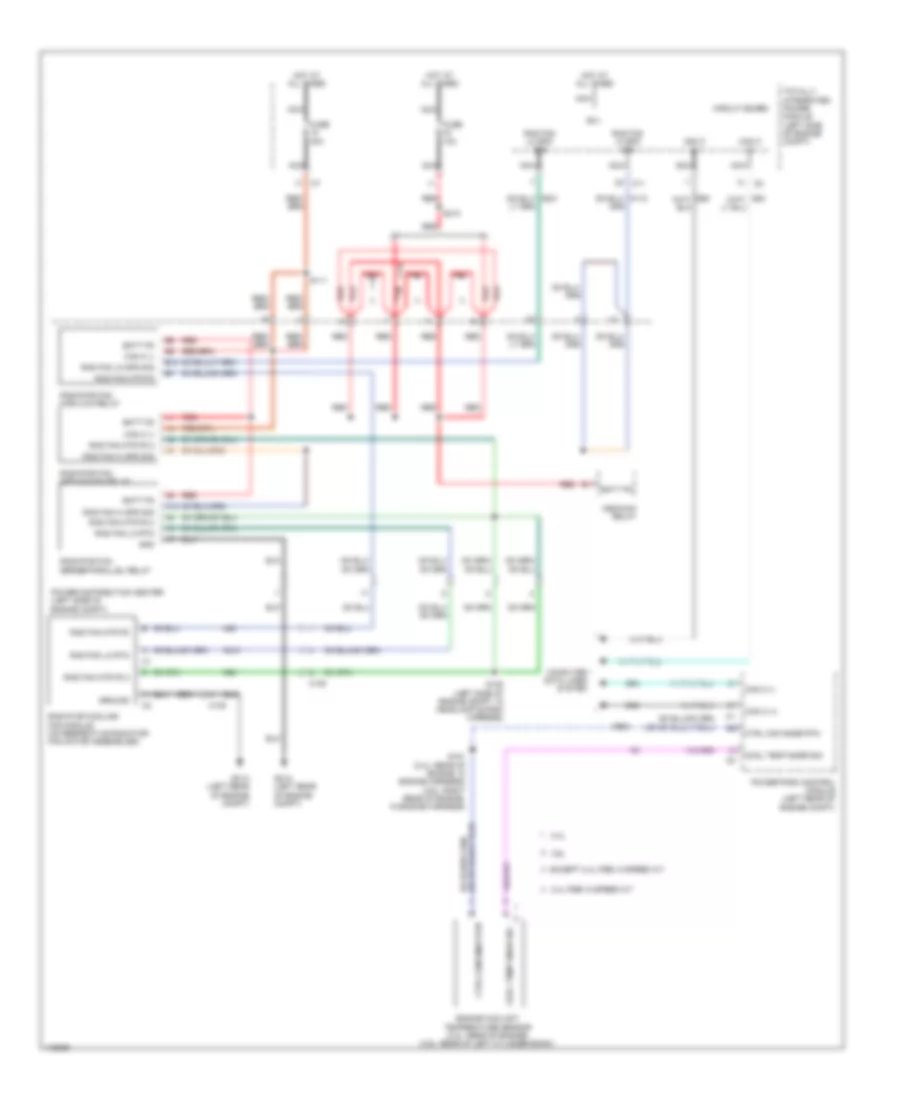 Cooling Fan Wiring Diagram for Dodge Avenger SXT 2013