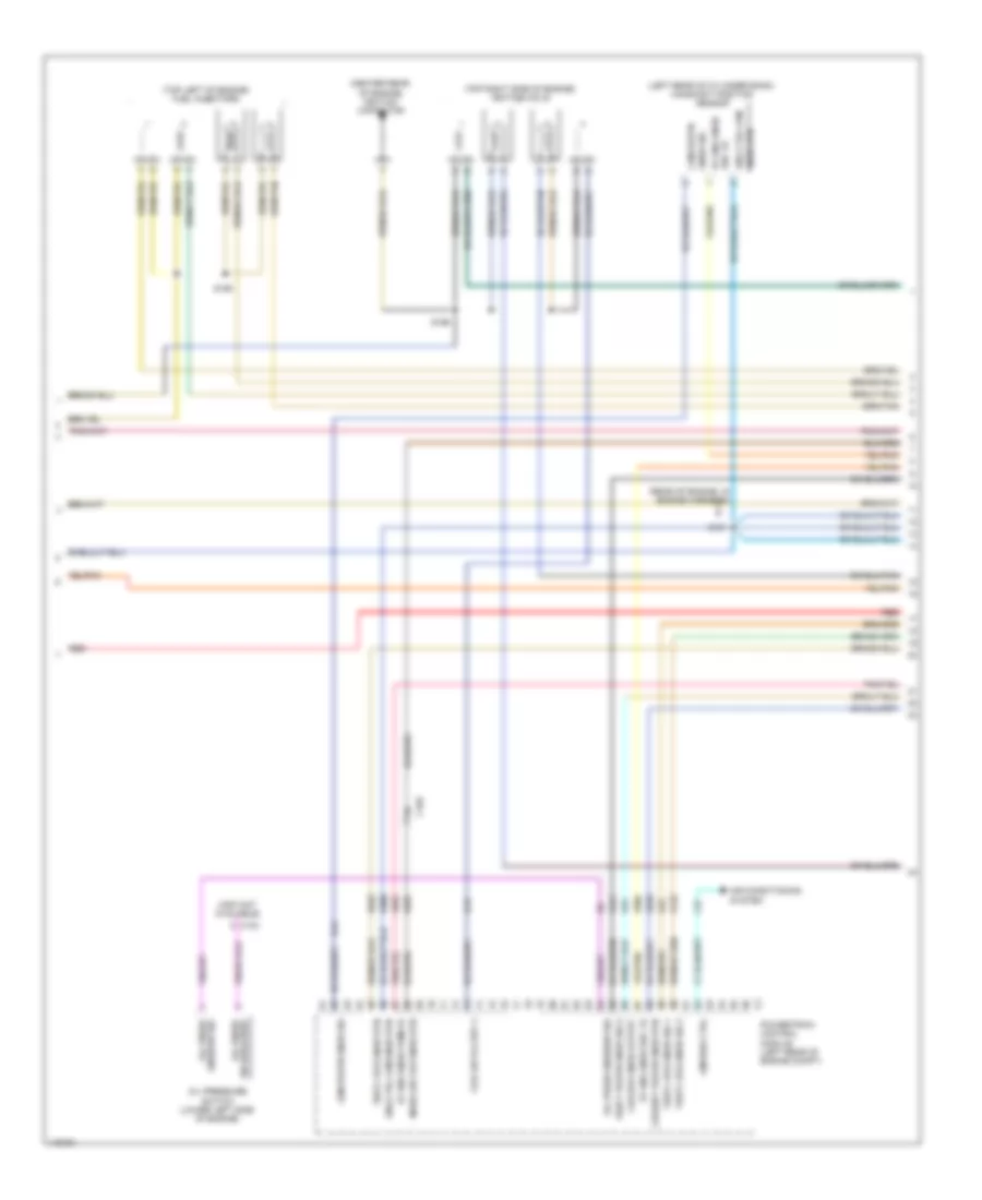 2.4L, Engine Performance Wiring Diagram, 6 Speed AT (4 of 6) for Dodge Avenger SXT 2013