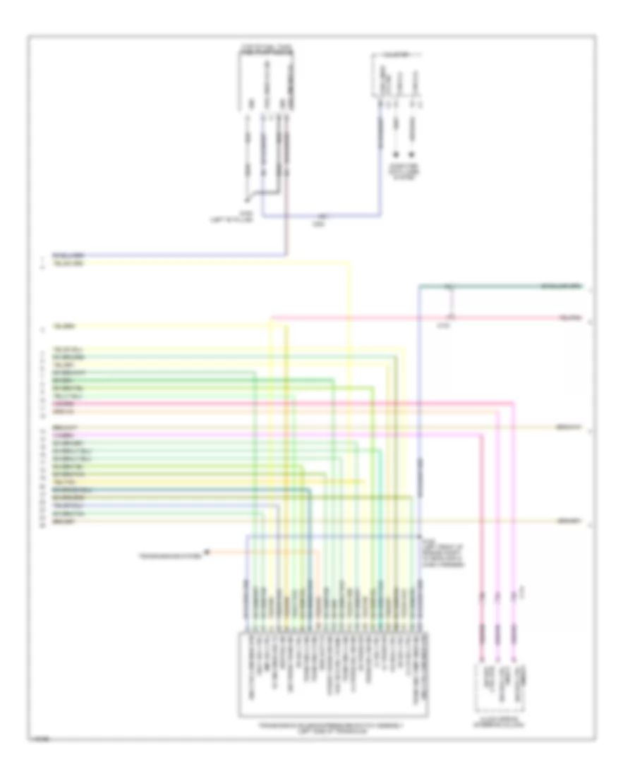 3.6L, Engine Performance Wiring Diagram (3 of 6) for Dodge Avenger SXT 2013