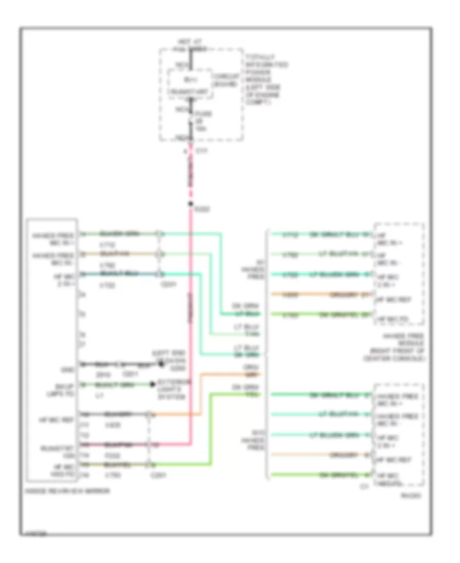 Automatic Day Night Mirror Wiring Diagram for Dodge Avenger SXT 2013