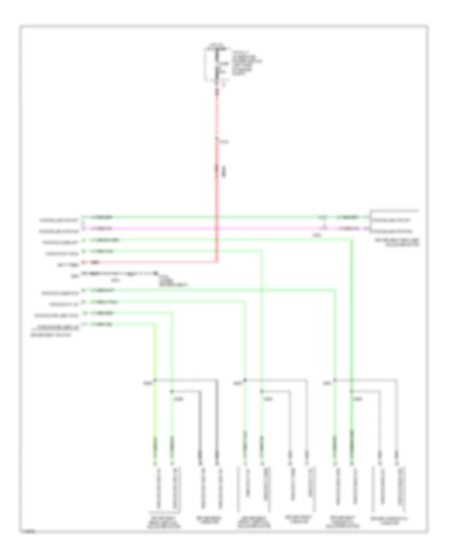 Driver Power Seat Wiring Diagram for Dodge Avenger SXT 2013