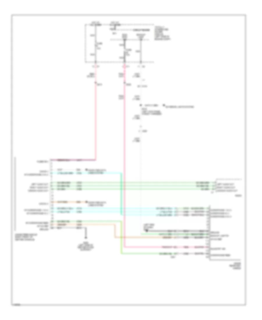 Hands Free Module Wiring Diagram for Dodge Avenger SXT 2013