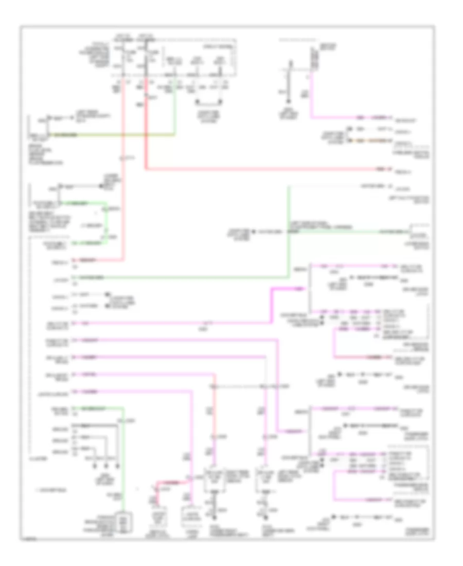 Chime Wiring Diagram for Dodge Avenger SXT 2013