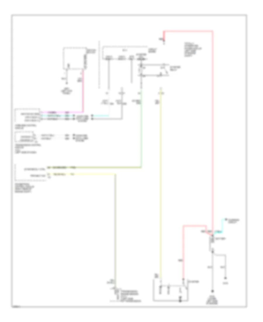 Charging Wiring Diagram for Dodge Nitro Shock 2010