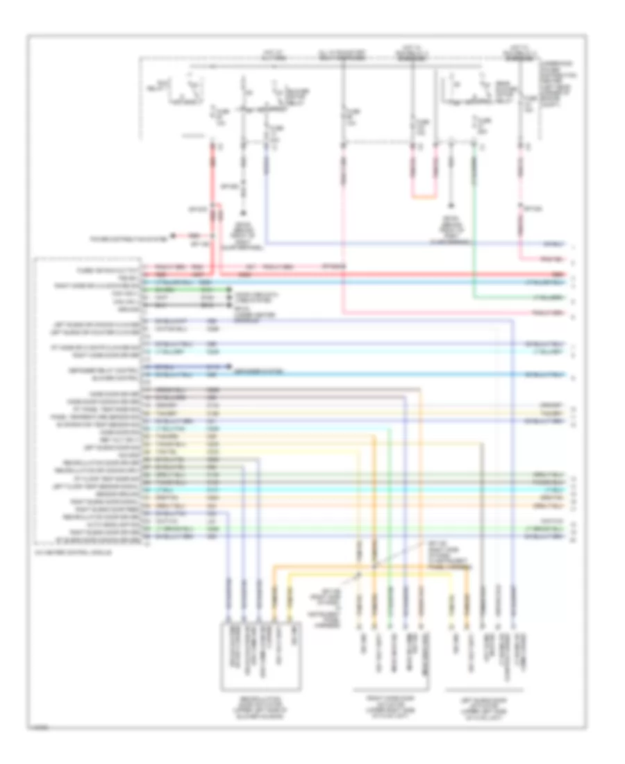 Automatic AC Wiring Diagram (1 of 4) for Dodge Durango Citadel 2014