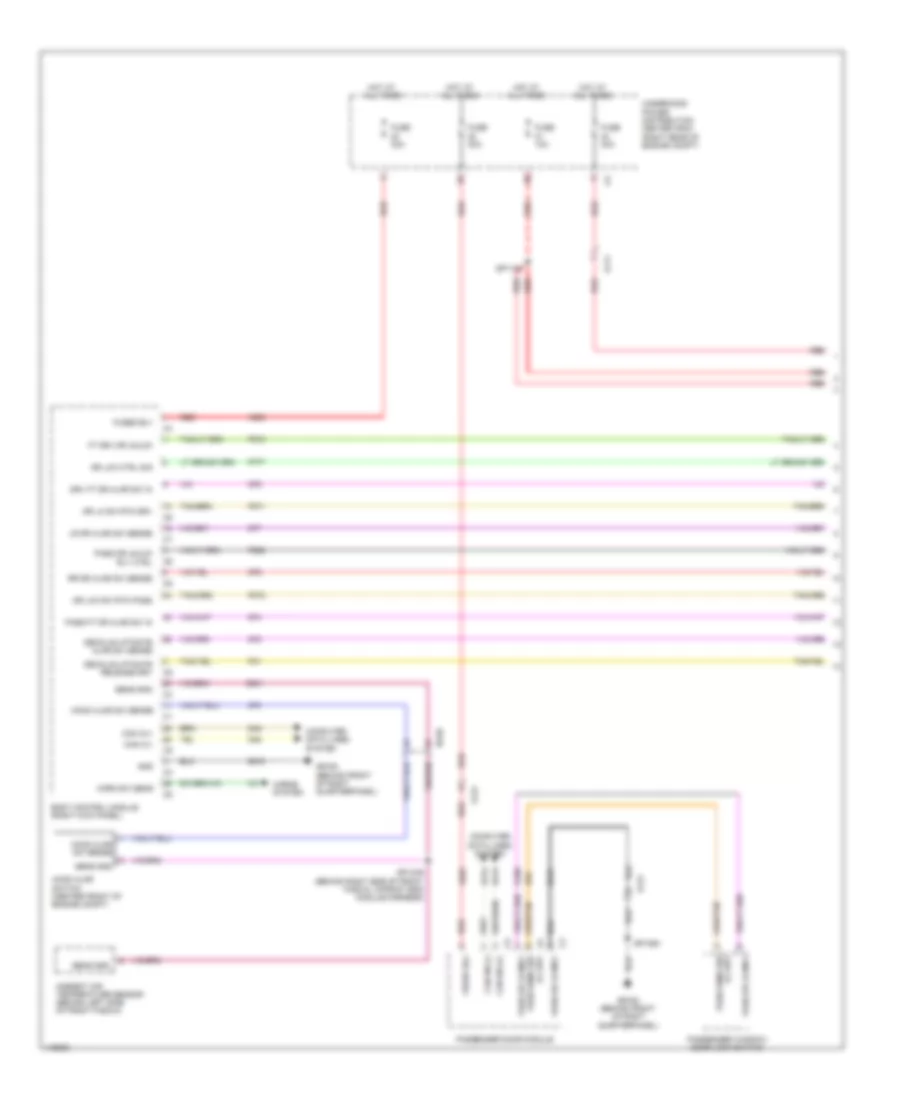 Forced Entry Wiring Diagram 1 of 2 for Dodge Durango Citadel 2014