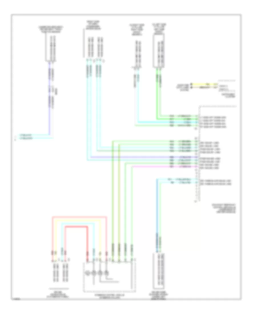 Supplemental Restraints Wiring Diagram (3 of 3) for Dodge Durango Citadel 2014