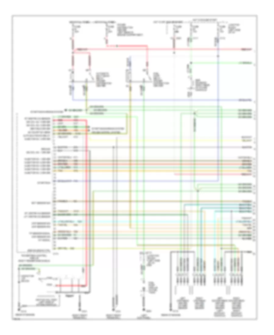 3 3L Engine Performance Wiring Diagrams 1 of 3 for Dodge Intrepid ES 1996